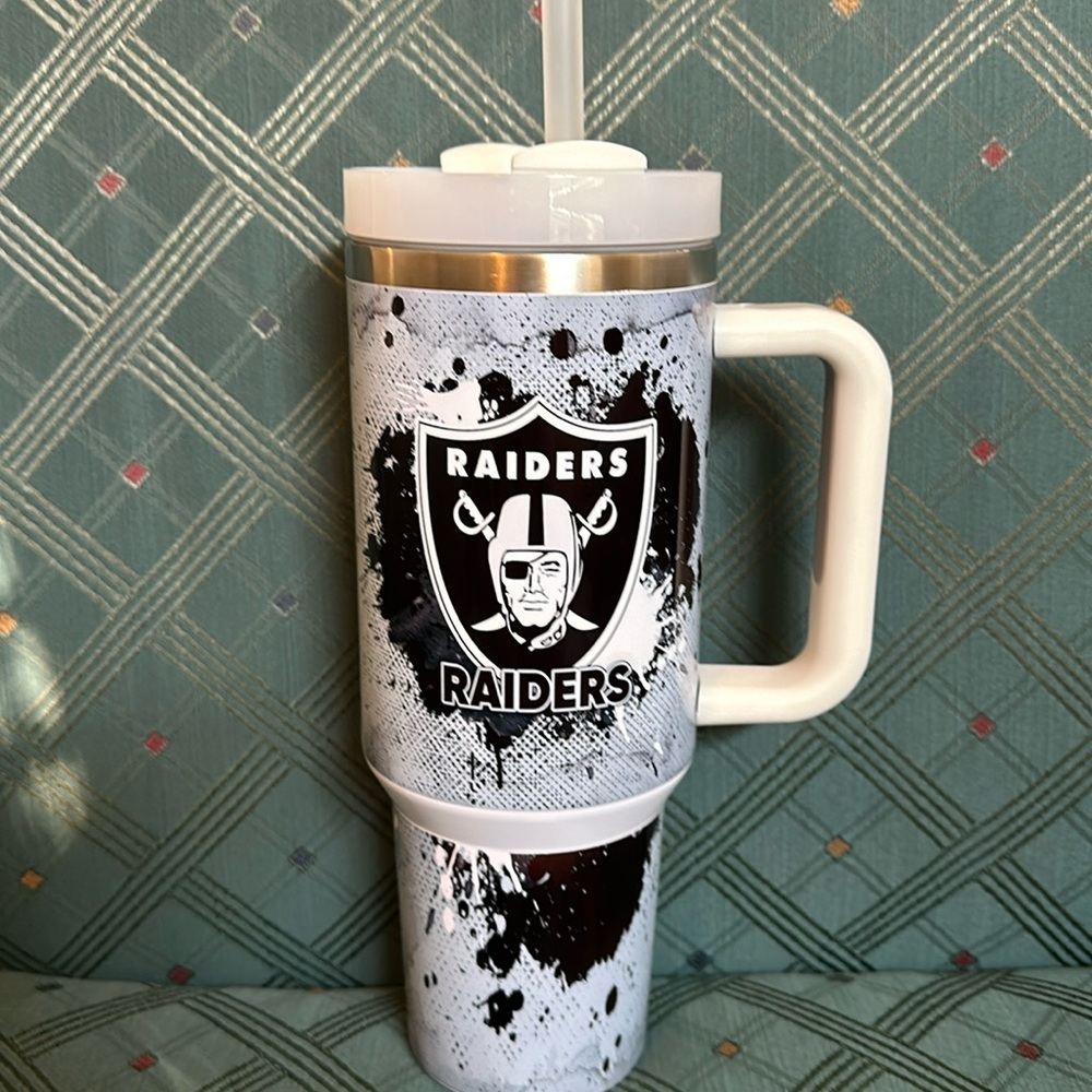 40oz Raiders Tumbler